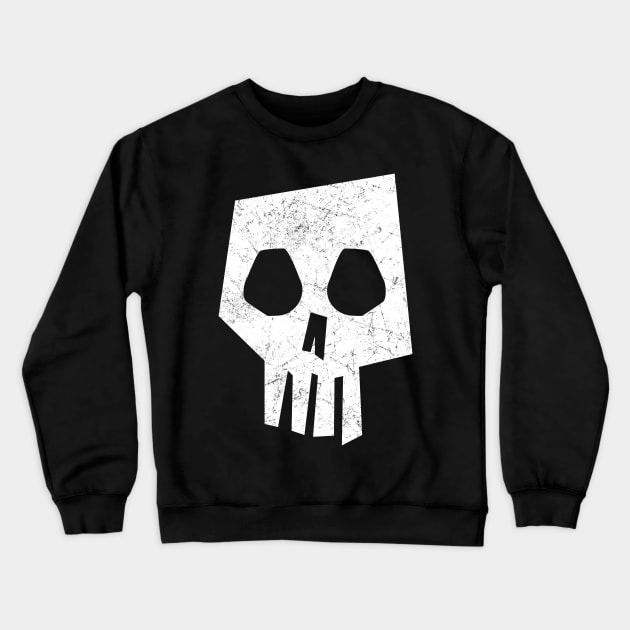 Skull Crewneck Sweatshirt by tommartinart